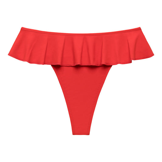 Cherry Tamarindo Ruffle Bikini Bottom