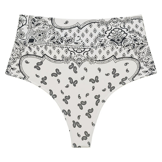 Ivy Bandana Added Coverage High Rise Bikini Bottom