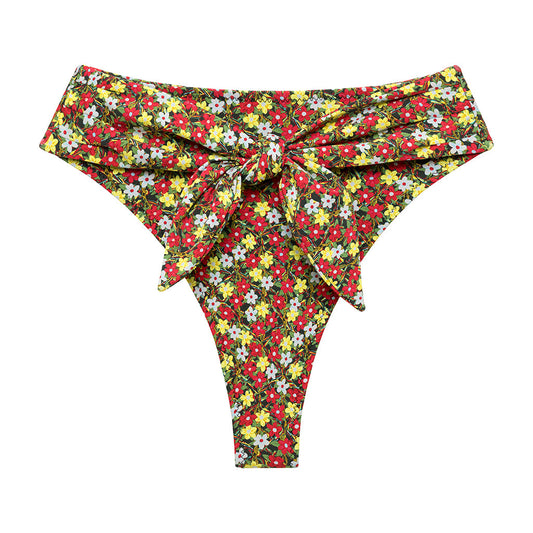 Sienna Floral Paula Tie-Up Bikini Bottom