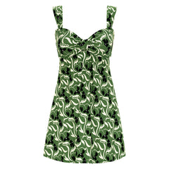 Veronica Floral Devin Short Slip Dress