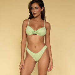 Avo Floral Devin Rosa Bikini Top