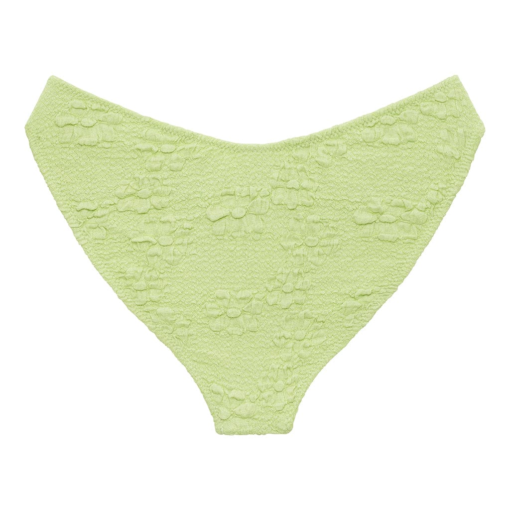 Avo Floral Added Coverage Lulu (Zig-Zag Stitch) Bikini Bottom