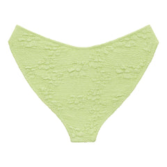 Avo Floral Added Coverage Lulu (Zig-Zag Stitch) Bikini Bottom