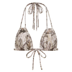Camo Euro Bow Bikini Top