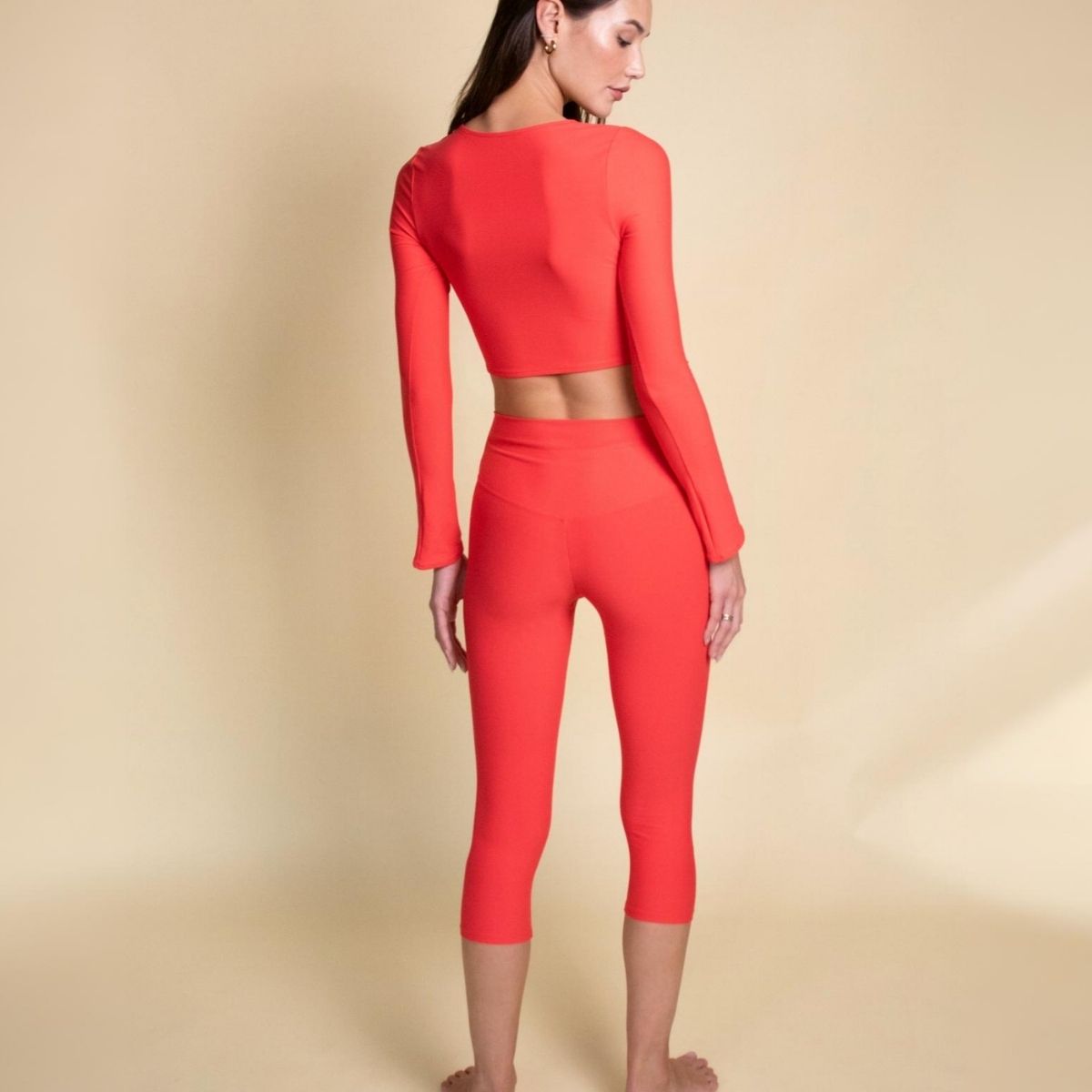 Cherry Zoe Capri Legging