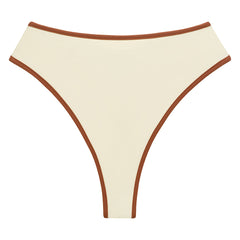 Oat Terracotta Binded Paula Bikini Bottom