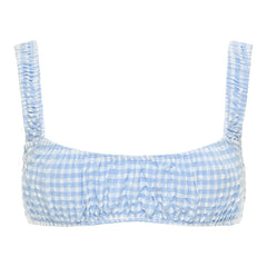 Peri Micro Gingham Zoe Sport Top