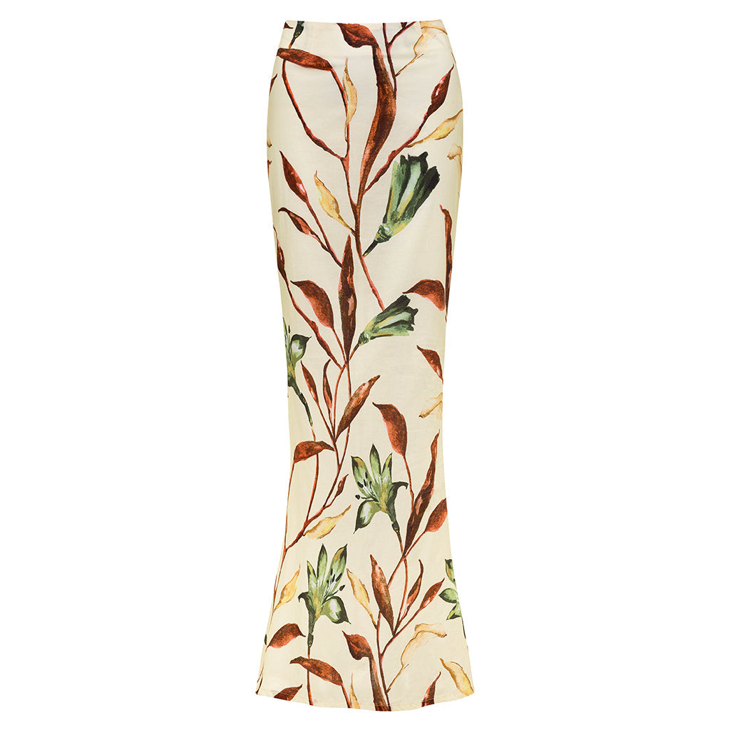 Rooted Floral Natalia Skirt
