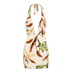 Rooted Floral Tropez Mini Dress