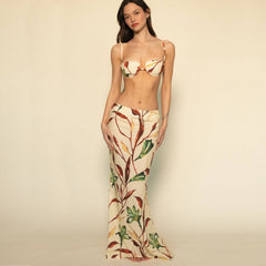 Rooted Floral Natalia Skirt