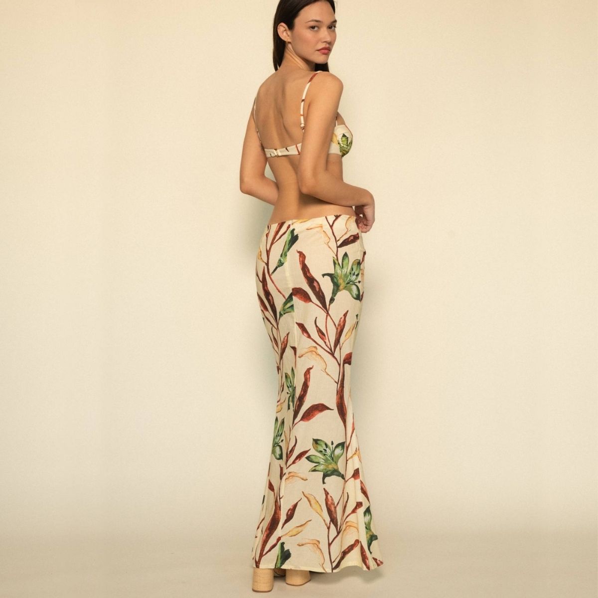 Rooted Floral Natalia Skirt