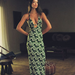 Veronica Floral Emma Maxi Dress