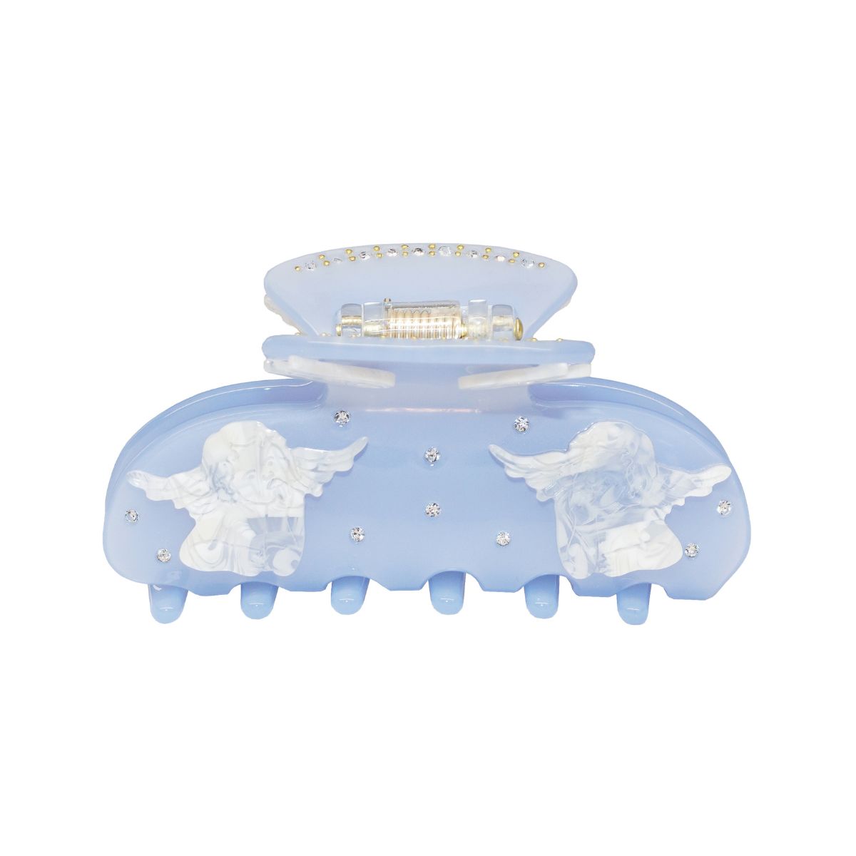 Sweetheart Clip (Blue Angel Wings)